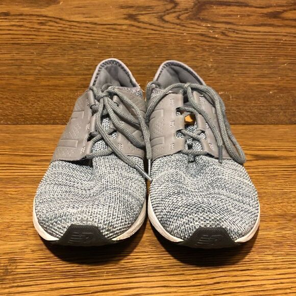 New balance gray shoes white running sneakers size mens 7 KJCRZKPG - Picture 2 of 8